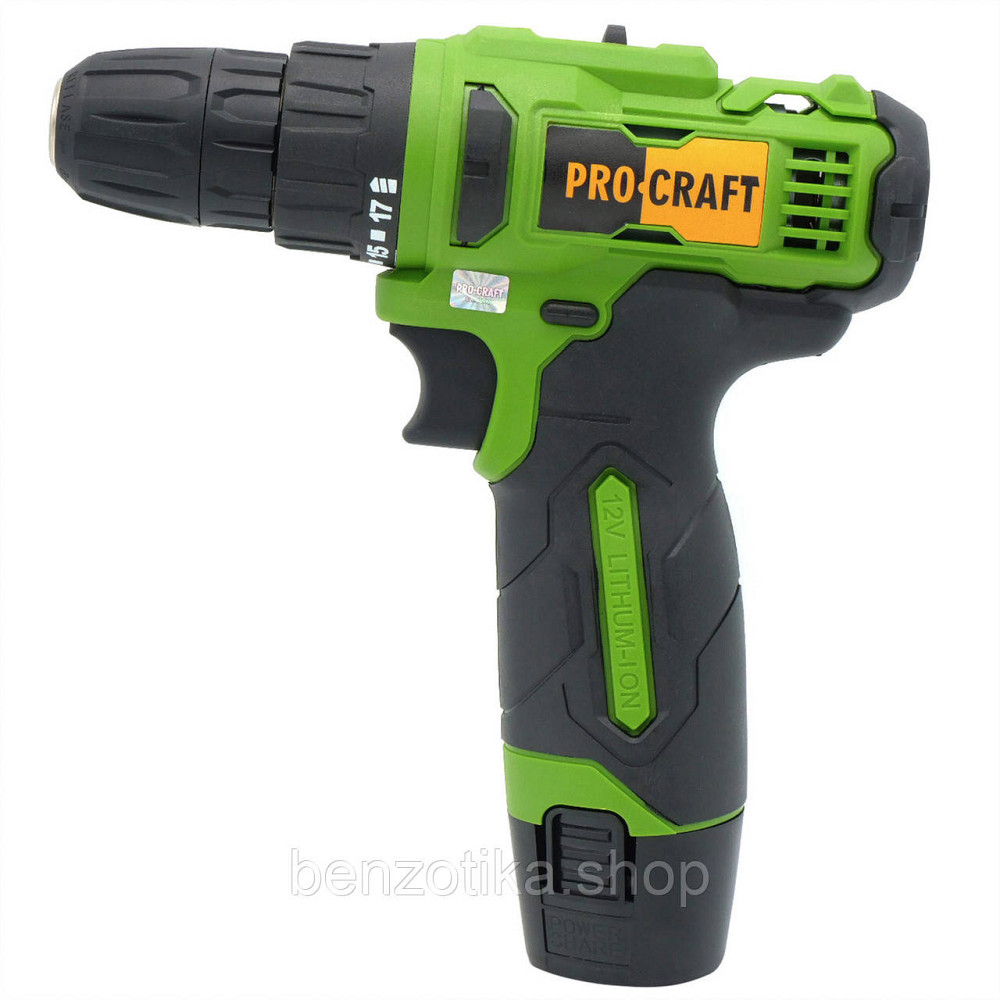 Шуруповерт Procraft PA12Li COMPACT Київ - фото 3
