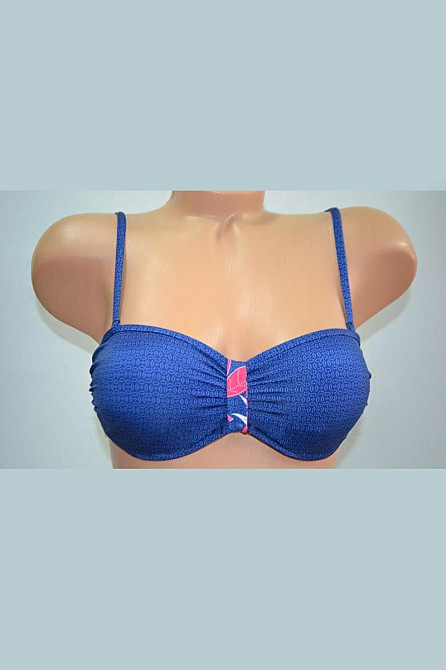 Купальник женский синий топ Крохатушка одяг XL Киев - изображение 2