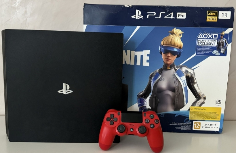 Приставка: Sony PlayStation 4 Pro 1TB 7208 .Как новая ! Киев - изображение 2