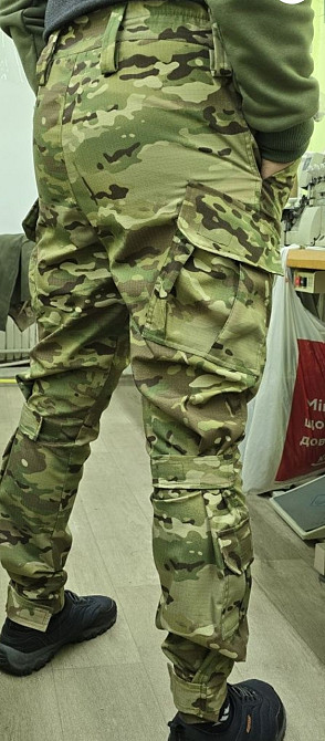 Штаны рип-стоп, ровные,на липучках. Опт,розница.Тактические.Цена указана на опт. Киев - изображение 4