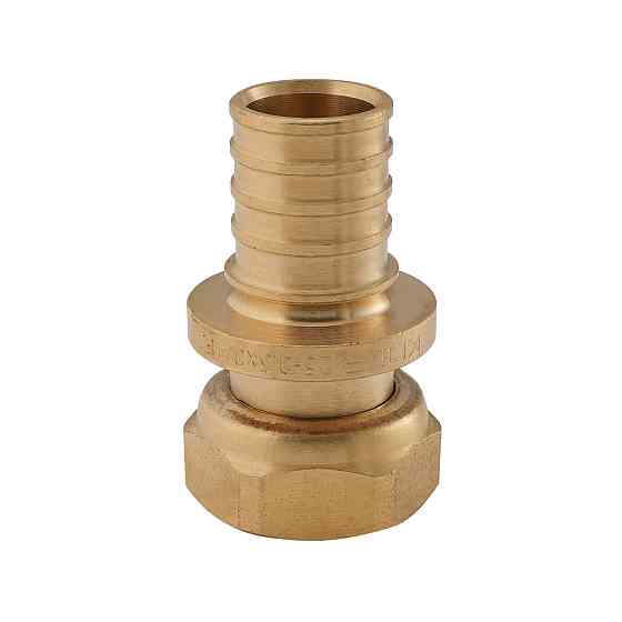 Переходник с накидной гайкой под плоское уплотнение Koer KA.A08F-25S - 25(3.5mm) x 3/4