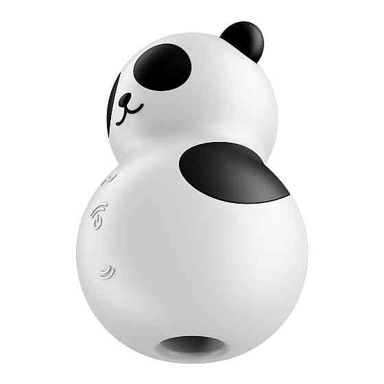 Вакуумний стимулятор з вібрацією Satisfyer Pocket Panda, 12 режимів вібрації, 11 рівнів вакууму Sex Aura Київ