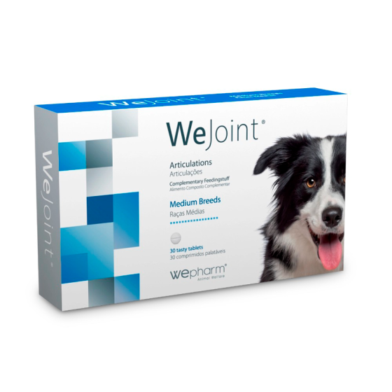 Кормовая добавка Wepharm WeJoint Medium ВиФарм ВиДжоинт таблетки для поддержания суставов у средних собак, 30 таблеток Винница