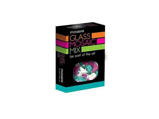 Мозаїка Mosaic mix: white, turquoise, glitter purple MA5004 ТМ VLADI TOYS Київ