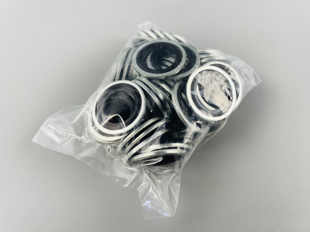 Шайба з гумовим кільцем NBR всередині 20 мм, для гідравліки, олії, води, повітря. Мукачево - фото 5