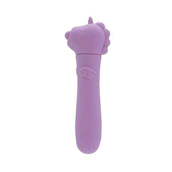 Вібратор-єдиноріжка Unihorn USB Bullet – Karma Lilac, віброкуля, USB-зарядка, 10 режимів Sex Aura Київ