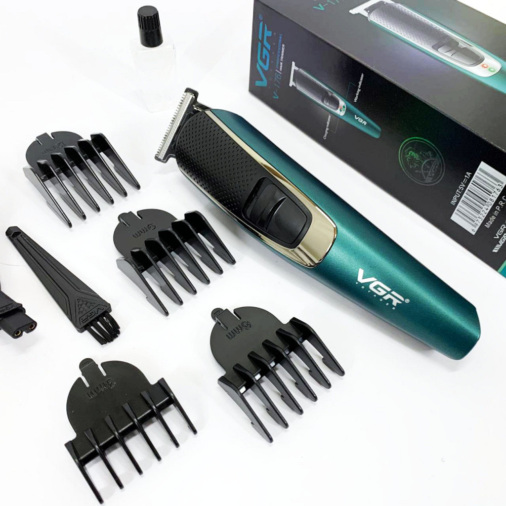 Професійна акумуляторна машинка Акумулятор, Бездротова машинка для стрижки для дому ZG-54 Львів - фото 16