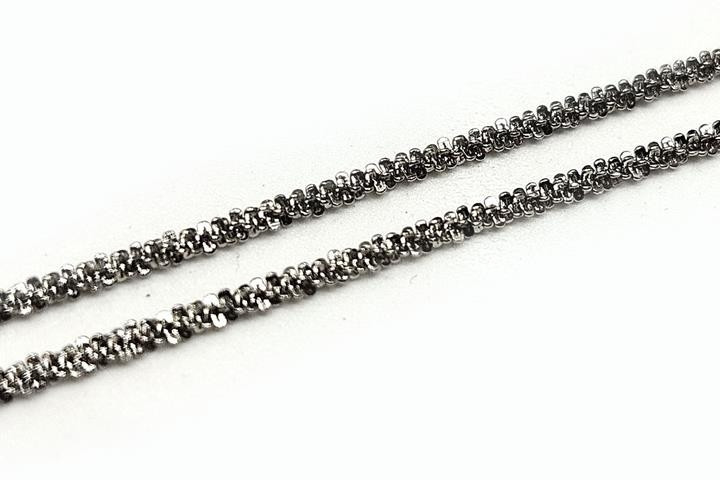 Ланцюжок на шию оригінальний сріблястий Київ - фото 1