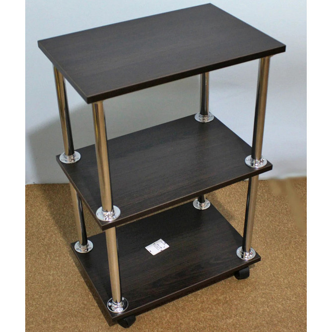 Косметологічна візок етажерка майстра косметолога на коліщатках для салону краси Венге магія Київ - фото 2