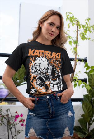 Футболка для мальчика аниме Моя геройская академия оверсайз (рост от 165 до 180 ) Черний AnimeJ0790m Днепр