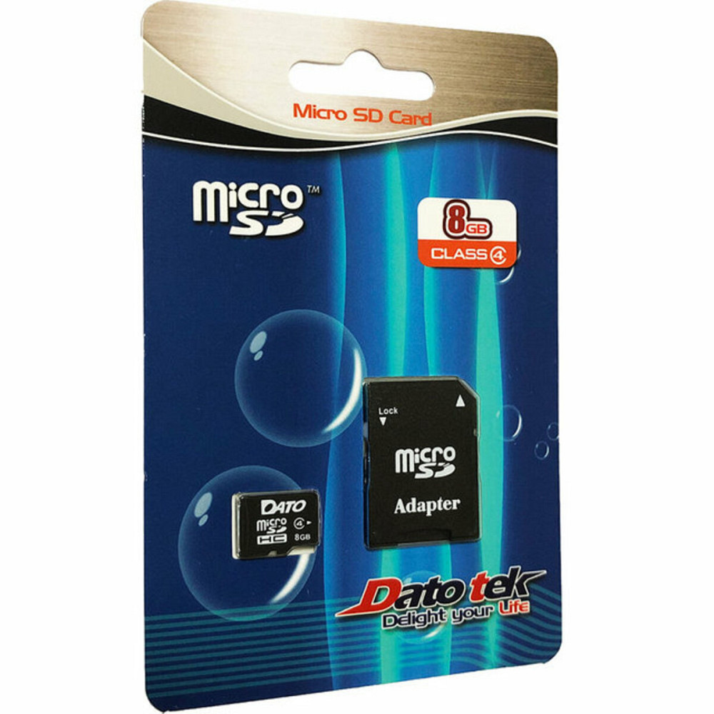 microSDHC DATO 8Gb class 4 (adapter SD) Киев - изображение 1