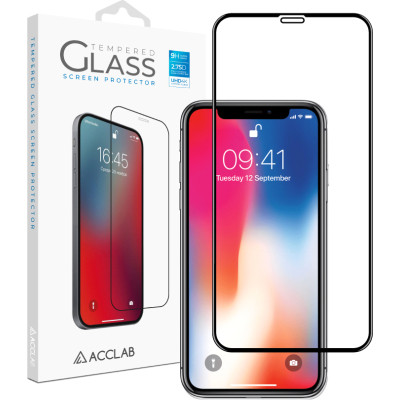 Скло захисне ACCLAB Full Glue Apple iPhone X/XS/11 Pro (1283126508189) Вінниця - фото 1