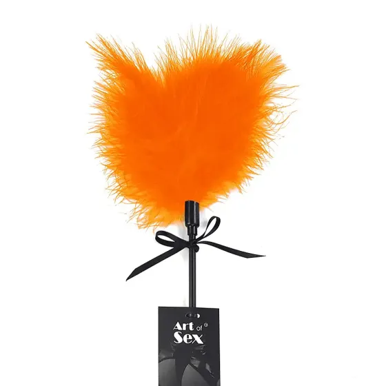 Лоскітка зі шлепалкою Піка Art of Sex - Puff Peak, колір Помаранчевий Львів