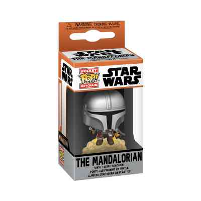 Брелок Funko Pop серии Мандалорец – Мандалорец с бластером (53046) Винница