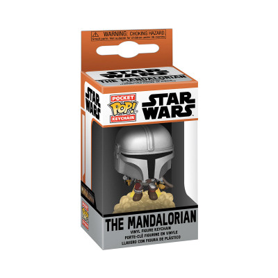 Брелок Funko Pop серии Мандалорец – Мандалорец с бластером (53046) Винница - изображение 3
