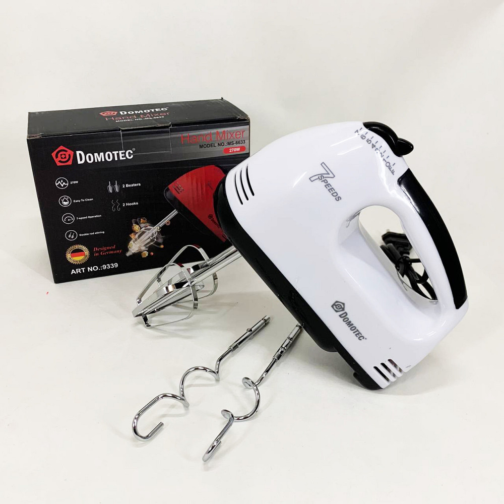 Міксер з насадками для збивання, Міксер для приготування тіста і кремів кремів і мусів RW-44 Львів - фото 10