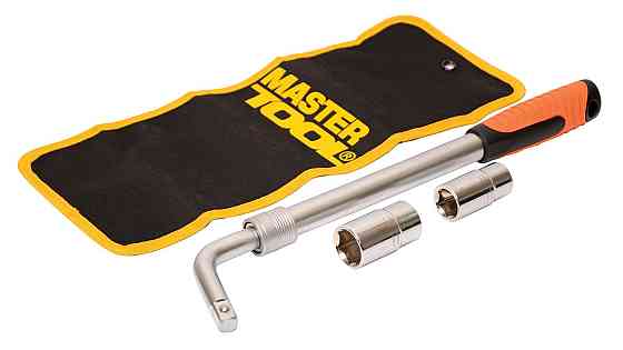 MASTERTOOL Ключ балонний MASTERTOOL телескопічний 17×19×21×23 мм CrV у чохлі 78-0100 Коломия