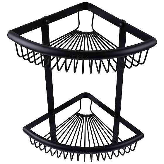 Полка подвійна кутова TOPAZ TKB-4115-2-BL Киев