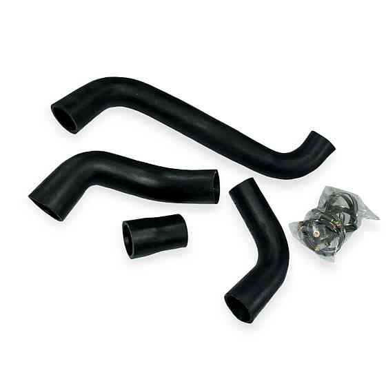 Патрубок 2101 з хомутами AT радіатора Мукачево