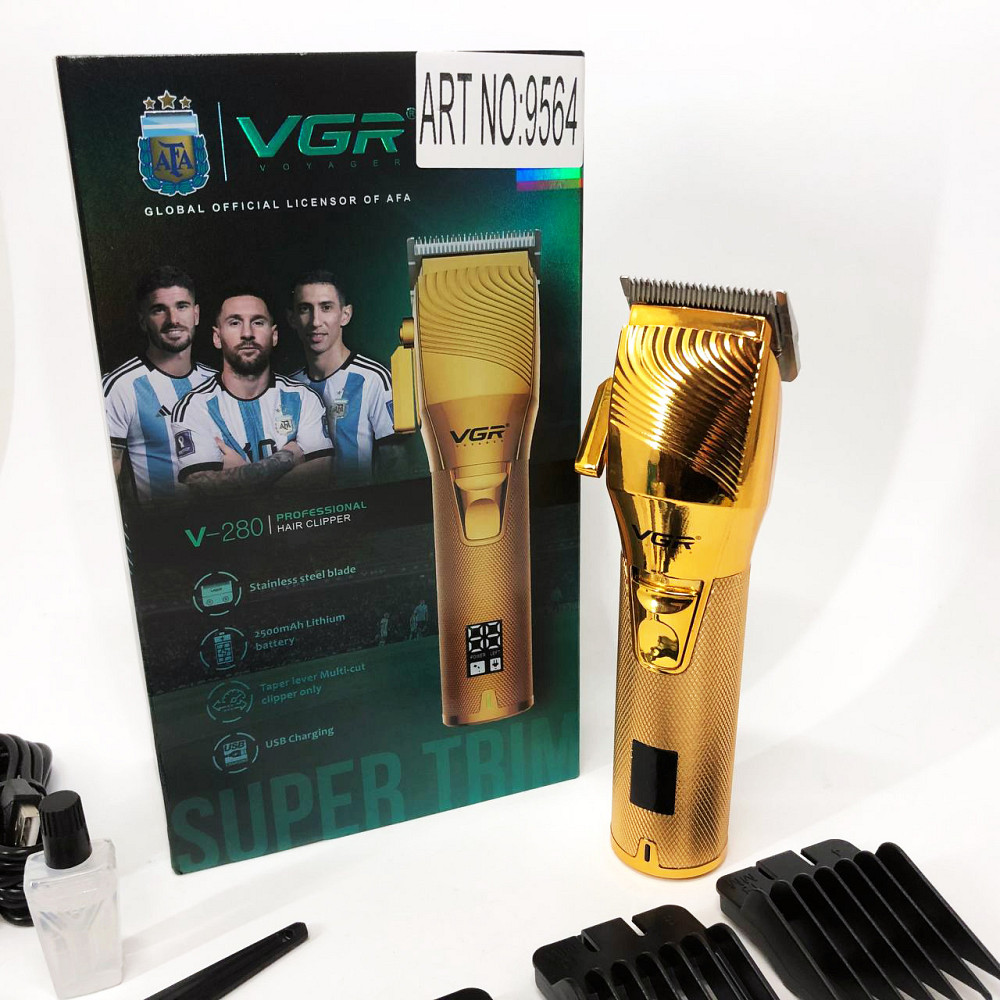 Бездротовий акумуляторний тример для стрижки волосся VGR V-280, Бездротовий тример для стрижки волосся RS-93 Львів - фото 12