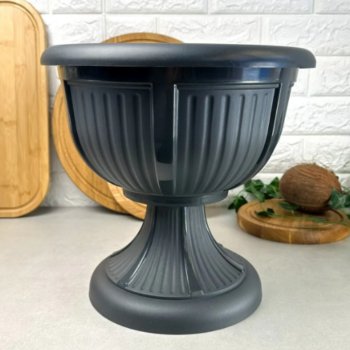 Вазон Леон з підставкою 51см граніт Алеана Житомир - изображение 2