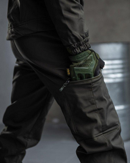 Тактический костюм софтшел олива  aura ВТ0478 K1 5-2 Одесса - изображение 10