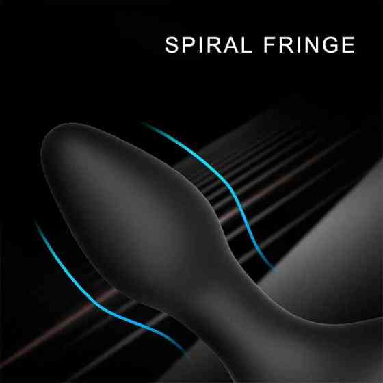 Анальна пробка з вібрацією LILO USB - Чорний - 13*3 см - Анальні іграшки Вінниця