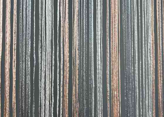 Штори-нитки з люрексом Рожевий з сірим і білим 300х300см 1 шт (61-129) Київ