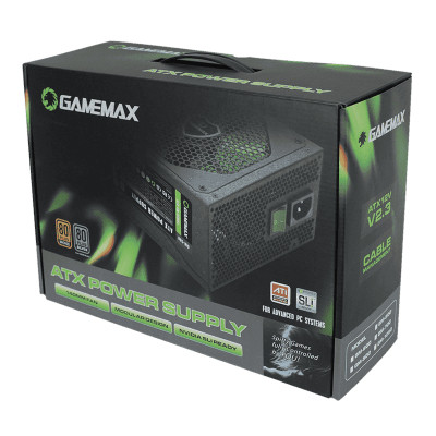 Блок живлення Gamemax GM-500 80+ APFC Black Вінниця - фото 6