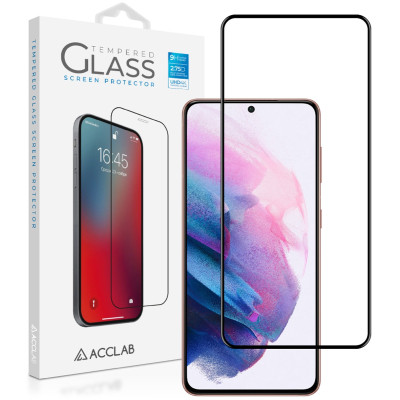 Скло захисне ACCLAB Full Glue Samsung S21 (G991) Black (1283126510519) Вінниця - фото 1