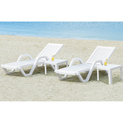 Стол садовый PAPATYA к шезлонгу Suda темно-зеленый (4349) Винница - изображение 4