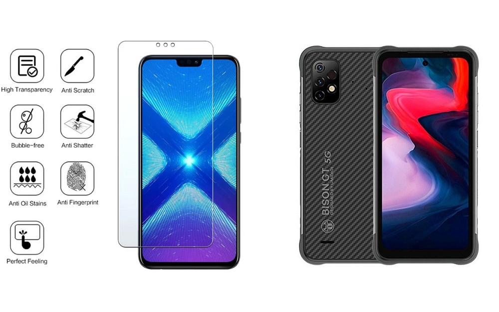 Защитное стекло NeoGlass для Umidigi Bison X10, X10G, X10S, X10 Pro – ультрапрозрачное и устойчивое Киев - изображение 4