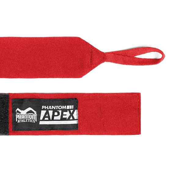 Бінті для боксу Phantom APEX Red 400cm. (4м.) Кам'янське
