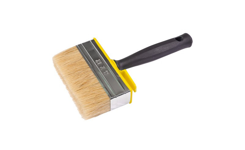 Макловиця MASTERTOOL 120х30х40 мм натуральна щетина з пластиковою ручкою 91-9612 Коломыя - изображение 3