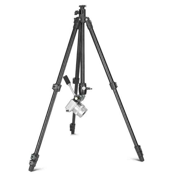 Штатив для предметної зйомки з подвійним кріпленням 49-154см QZSD Q202F Київ
