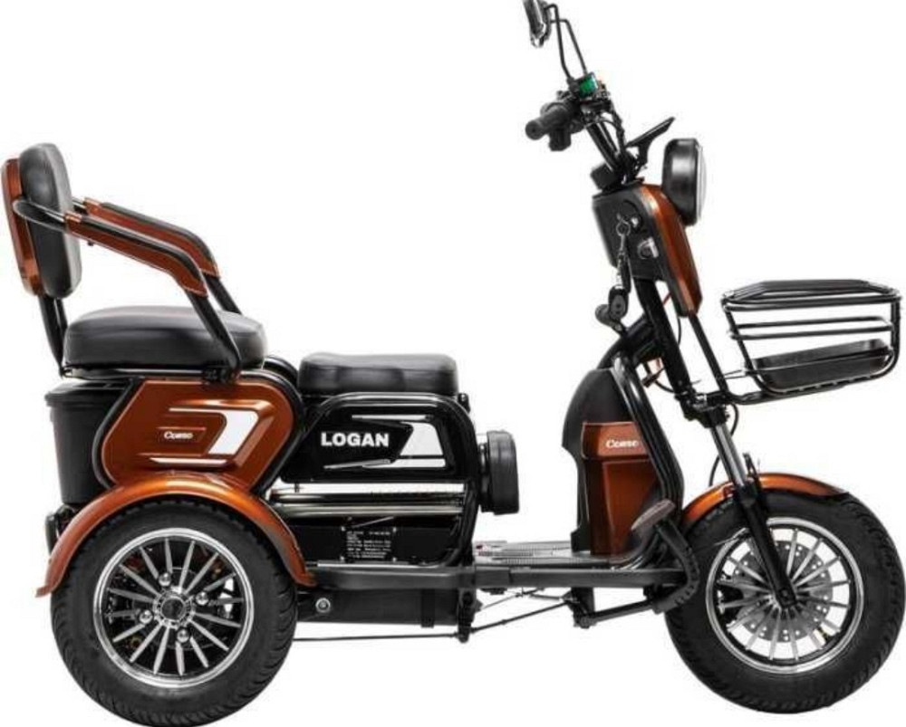 Електроцикл Corso Logan 2025 (1200W 72V/23Ah) - Коричневий. Харків - фото 2