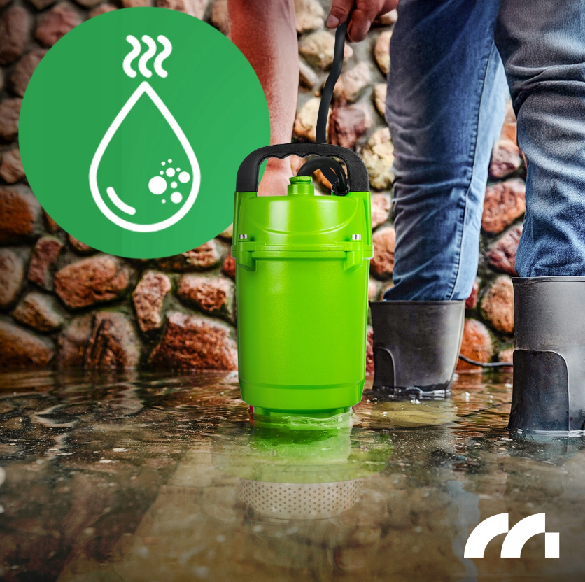 Дренажний насос для брудної та чистої води MalTec 550Вт 12000л/год (Польща) Київ - фото 7