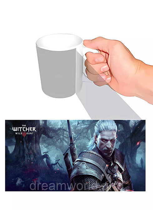 Чашка з принтом Witcher Харків - фото 1