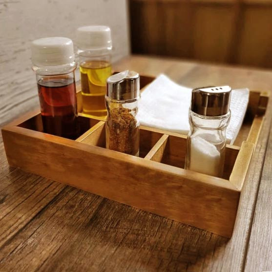 Фуршетний органайзер "Ріптон" охра Миколаїв - фото 1