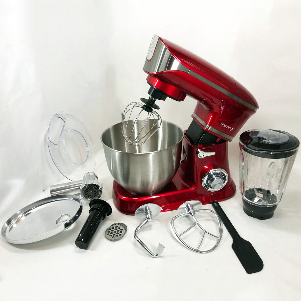 Побутовий кухонний планетарний міксер з чашею Rainberg, Тістомісильник планетарний міксер для випічки TV-34 Івано-Франківськ - фото 9