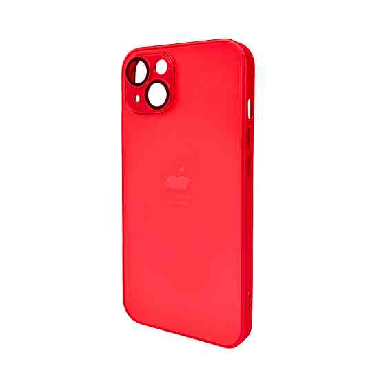 Чохол для смартфона AG Glass Matt Frame Color Logo for Apple iPhone 12 Coke Red Киев