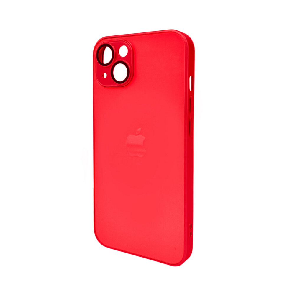 Чохол для смартфона AG Glass Matt Frame Color Logo for Apple iPhone 12 Coke Red Киев - изображение 1