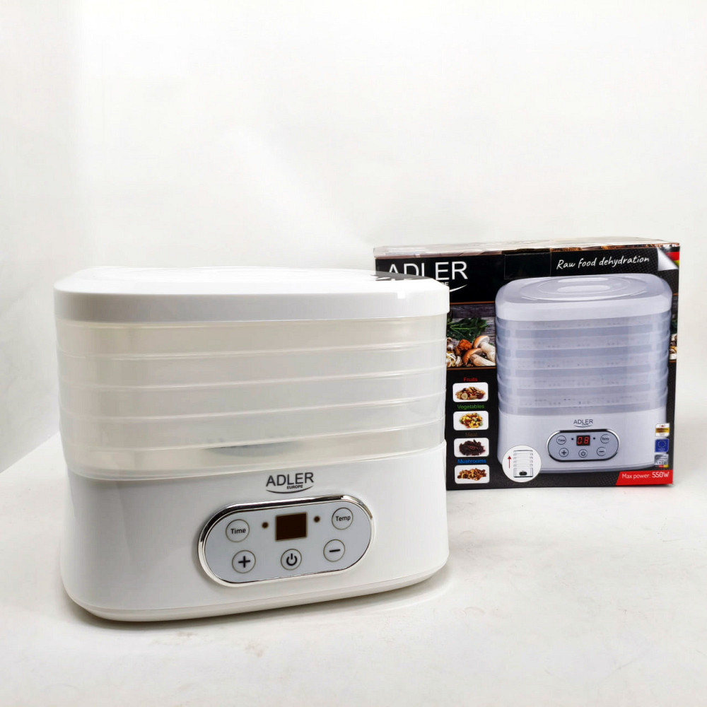 Сушарка електрична для овочів фруктів грибів та м'яса Adler AD 6658 дегідратор 550Вт EI-30 Львів - фото 11
