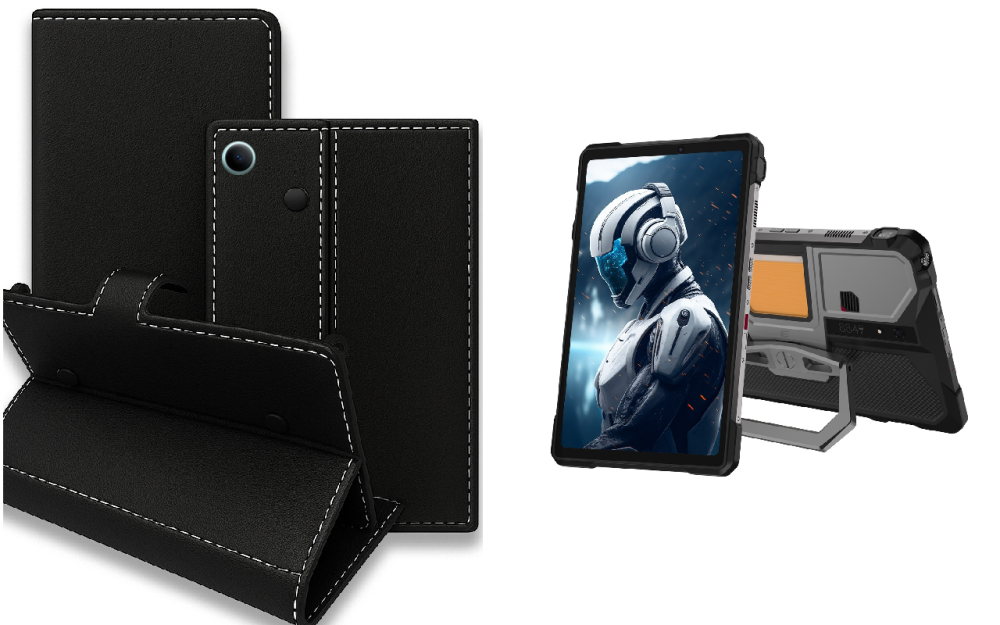 Книга-трансформер для планшета Unihertz Tank Pad, цвет Black Киев - изображение 1
