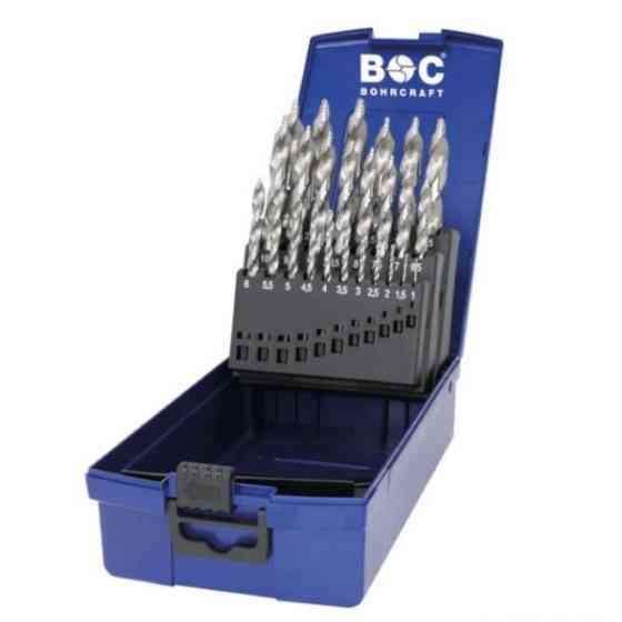 Набір свердел по металу Bohcraft TURBO STEP KG 13 1-13мм 25шт. (1202 13 30025) Одеса