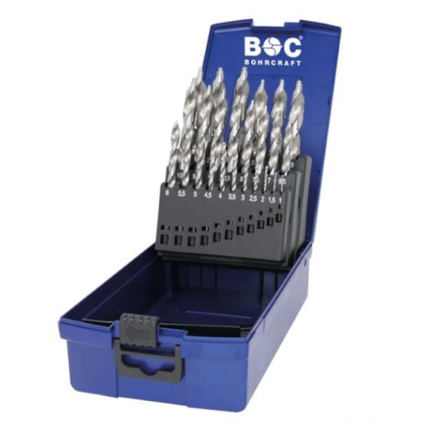 Набір свердел по металу Bohcraft TURBO STEP KG 13 1-13мм 25шт. (1202 13 30025) Одеса - фото 1