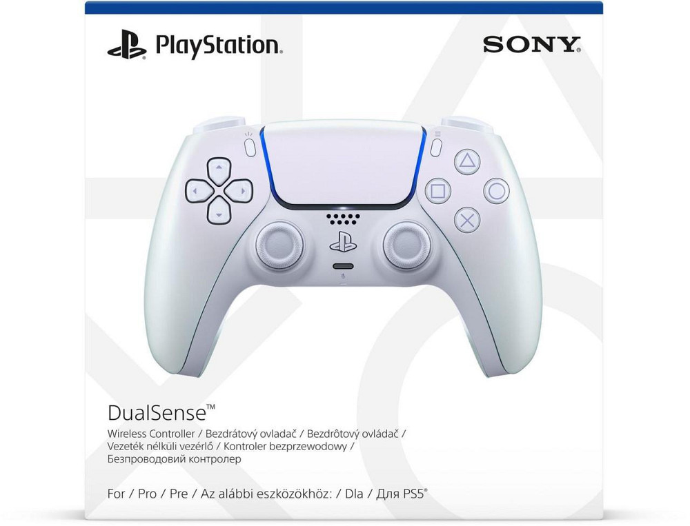 Геймпад бездротовий Sony PlayStation 5 DualSense Chrome Pearl (1000050600) ( 24682 ) Харків - фото 2