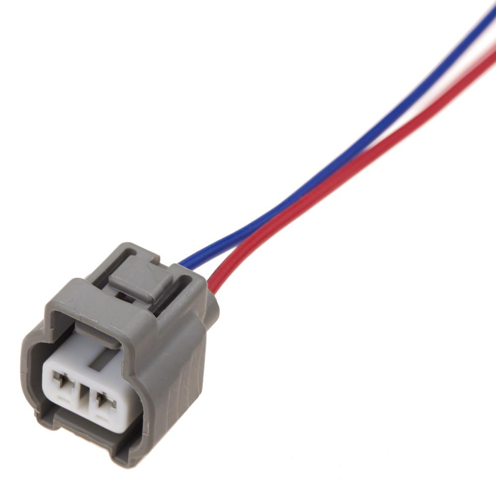 Електричний з'єднувач із дротом, 2-контактний Сірий, Пластик, Київ - фото 1