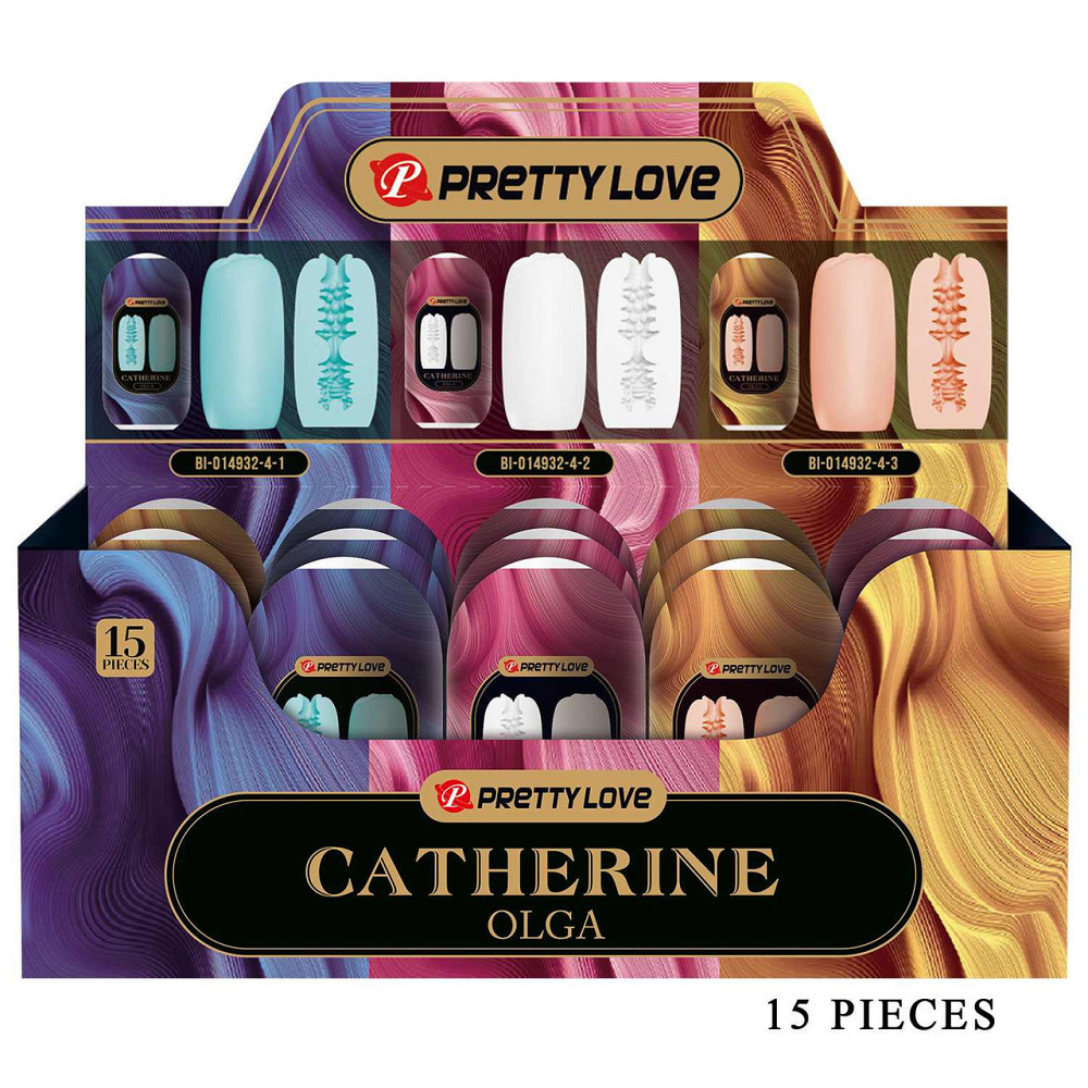 Набор из 15 шт мастурбаторов Pretty Love - Catherine Olga, BI-014932-4H Sex Aura Киев - изображение 1