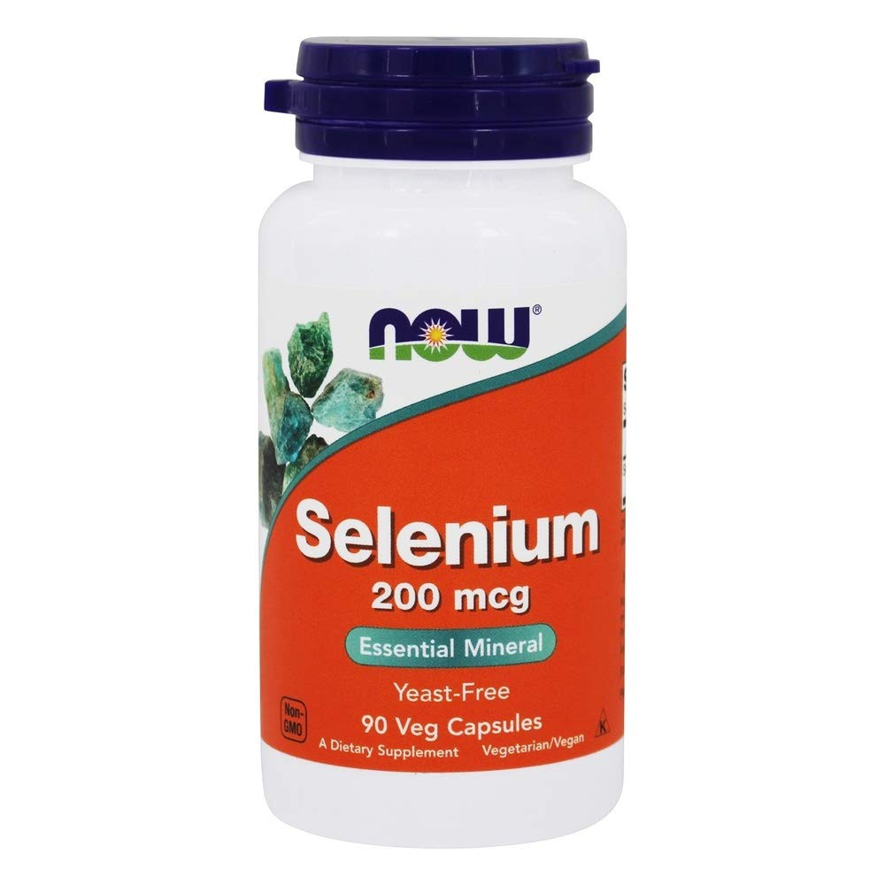 Селен без дрожжей, Selenium, Now Foods, 200 мкг, 90 капсул Луцк - изображение 1
